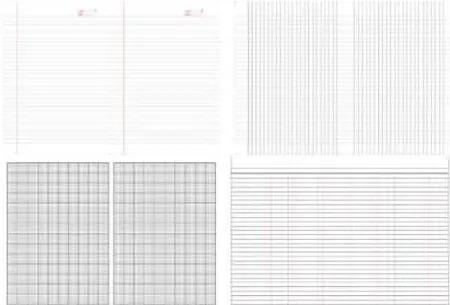 Sleeve engraving pattern samples